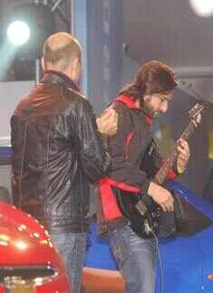 Saif at Auto Expo '10