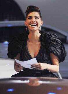 Sonam @ 10th Auto Expo