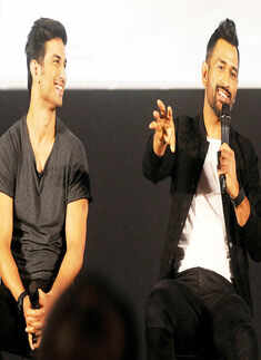 Sushant, Dhoni promote MS Dhoni