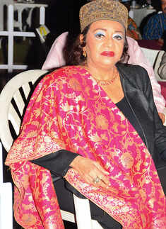 Fashion show in the city