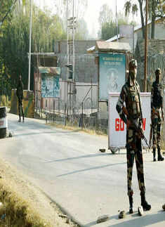 Indian Army Soldiers Patrol