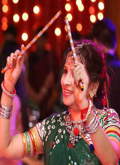 Garba night celebrations