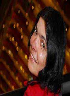 Reena at a felicitation function