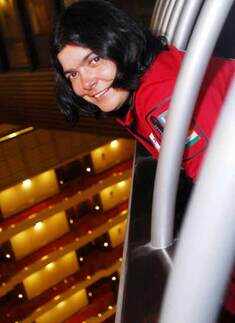 Reena at a felicitation function