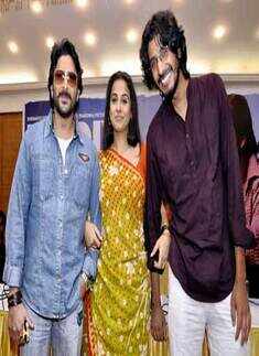 Vidya promotes 'Ishqiya'