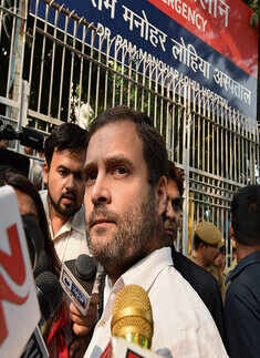 Ex-serviceman's suicide: Rahul detained, released