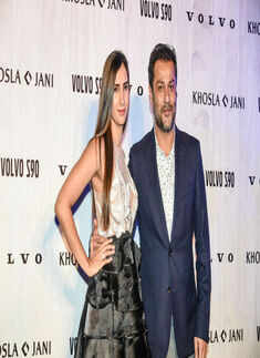 Abu Jani and Sandeep Khosla launch with Volvo S90