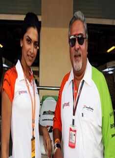 Deepika at F1 event