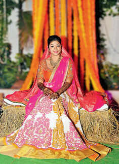 Shloka Madhu&rsquo;s mehendi ceremony