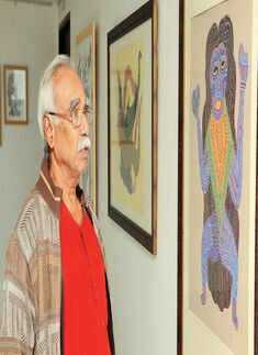 Art show in the city