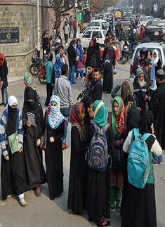 95% students appear for class XII exams in J&K