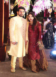 Sania Mirza's sister's wedding reception