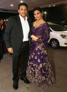 Sania Mirza's sister's wedding reception