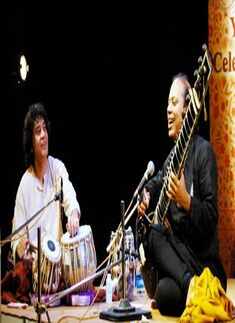 Ustad Zakir Hussain, Ustad Nishat Khan pics