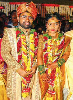 Vijaya Laxmi & Jignesh Reddy&rsquo;s wedding ceremony