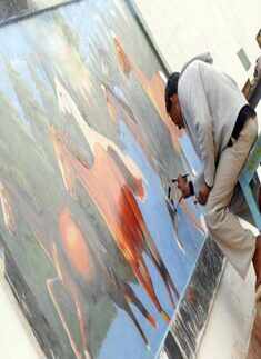 Dance workshop at Tihar