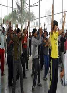 Dance workshop at Tihar