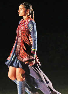 Exhibition cum fashion show