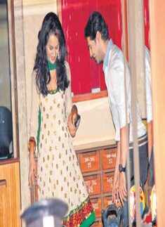 Kangana-Dino in playful mood