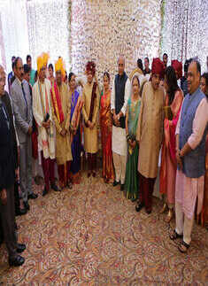 Nitin Gadkari&rsquo;s daughter&rsquo;s wedding