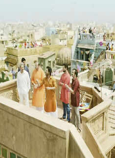 Atul Kulkarni and Shah Rukh Khan in Raees