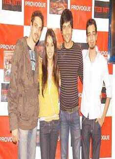 'Teen Patti' cast at Provogue