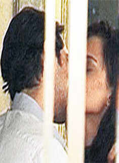 Kangana and Dino spotted kissing
