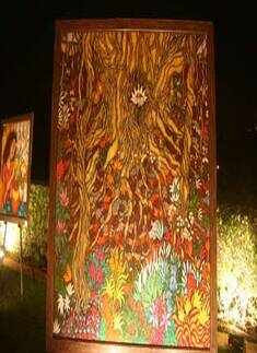 Vallery Puri's art exhibition