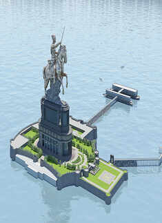 PM Modi inaugurates Shivaji Memorial and this is how it will look like