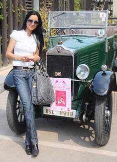 All Women's vintage car rally