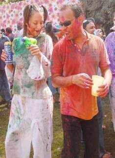 Vineet Jain's Holi Party '08 -7