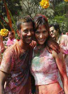 Vineet Jain Holi Party '08 - 2