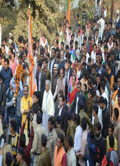 Shivraj Singh Chouhan launches Narmada Seva Yatra