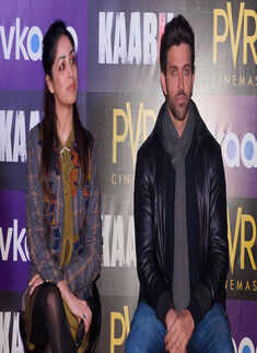 Hrithik, Yami promote Kaabil