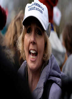 Anti-abortion activists hold protest in Washington DC