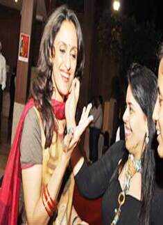 Cast bash for Shivani's play