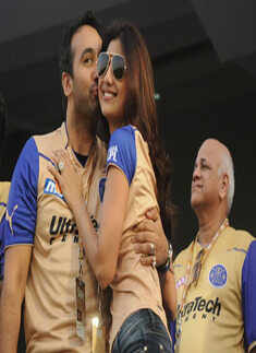 Celebs on IPL ground