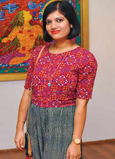 Seema Kohli&rsquo;s art show