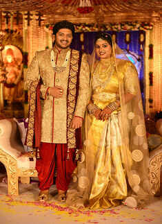 Rajeev and Pratyusha&rsquo;s wedding ceremony