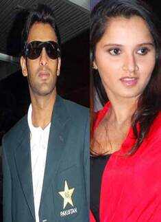 Shoaib, Sania photos