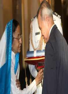 Pratibha Patil and Tan Chung