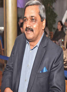 Satish Upadhyay during the promotion