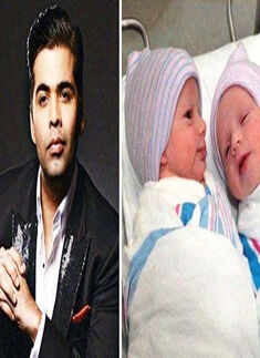 Fake or real: Karan Johar&rsquo;s twin&rsquo;s photos go viral!