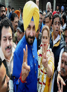 Navjot Singh Sidhu&rsquo;s political career