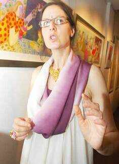 Maya & Binoy's art show