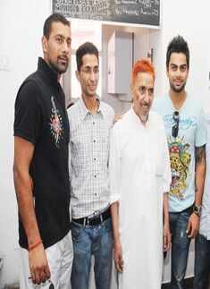 Praveen, Virat felicitated