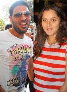 Yuvraj Singh, Sania Mirza