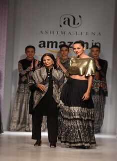 Ashima Leena showcases her creations at #AIFWAW17