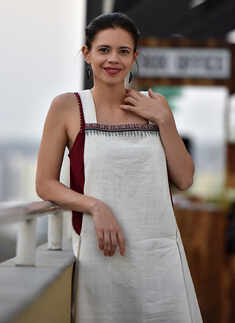 ​ Kalki Koechlin during the premiere of the film Mantra