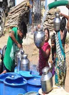 People facing water crisis shortage of water